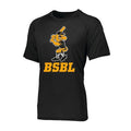 Iowa Hawkeyes Moisture Wick Herky over BSBL (Black)