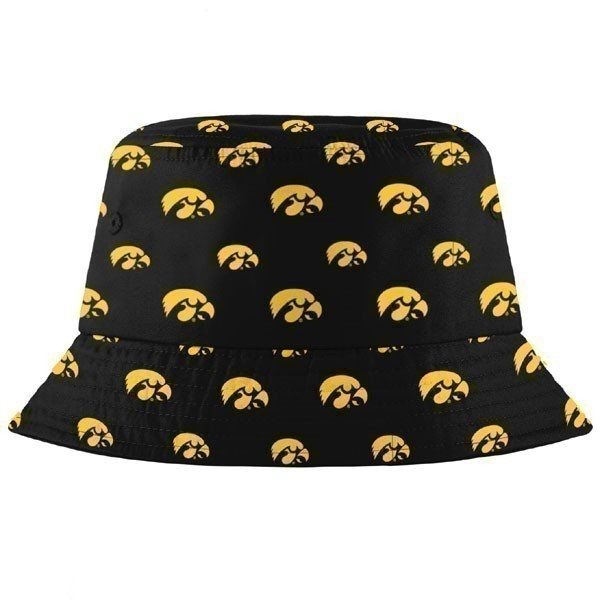 Iowa Hawkeyes Mini Print Bucket Hat