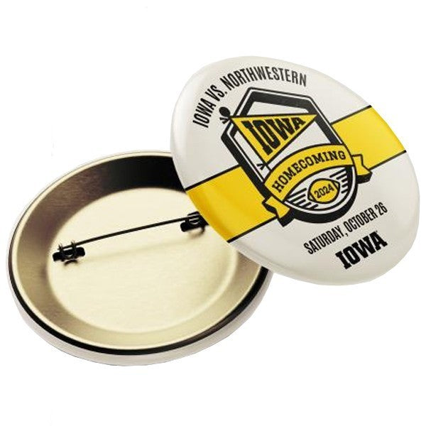 Iowa Hawkeyes 2024 Homecoming Button