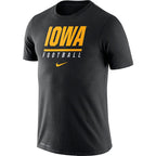 Iowa Hawkeyes Icon Wordmark Tee