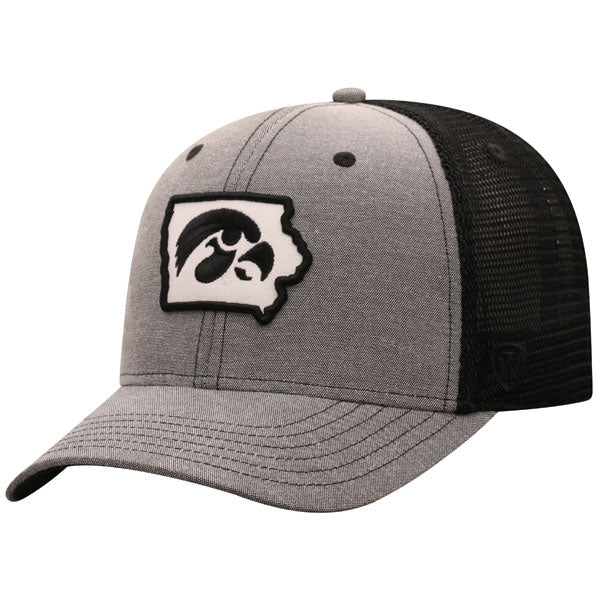 Iowa Hawkeyes Blackline Hat