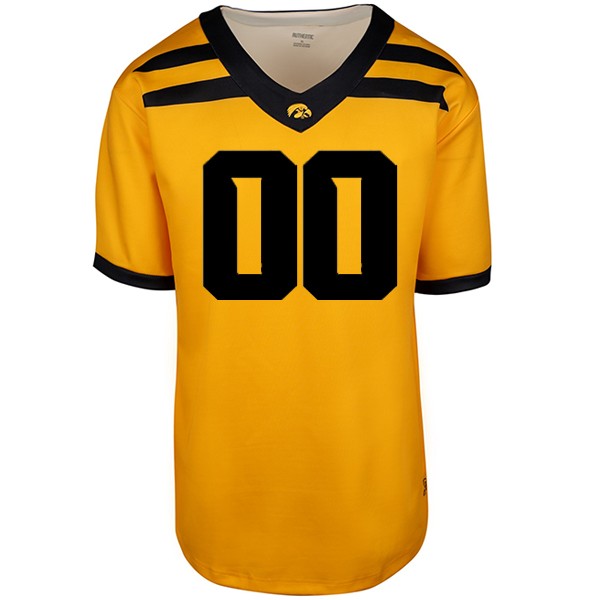 Iowa Hawkeyes Custom Football Jersey