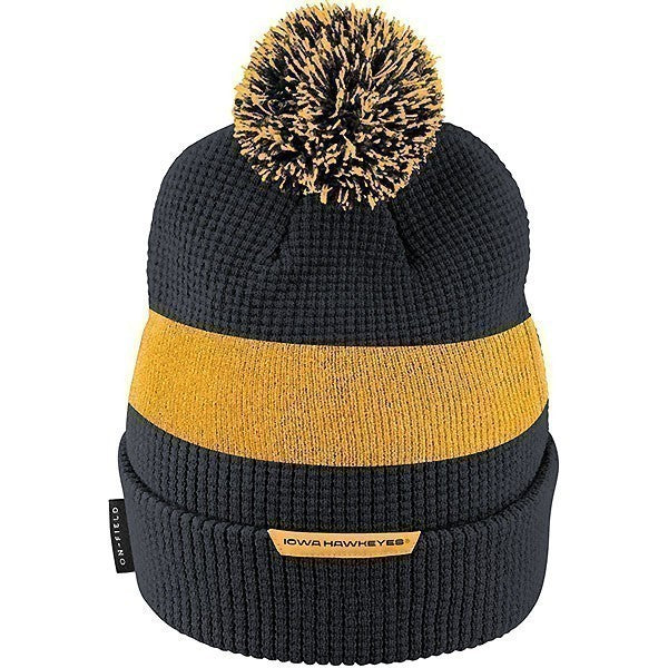 Iowa Hawkeyes Kids Pom Beanie