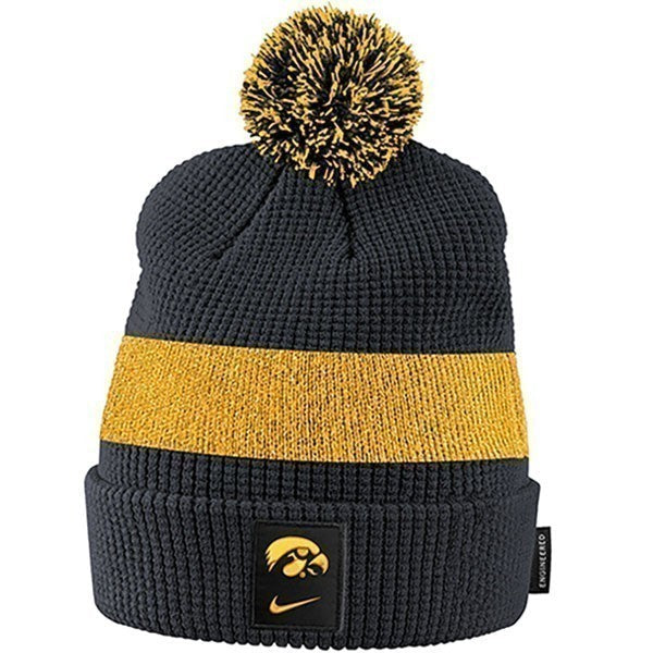 Iowa Hawkeyes Kids Pom Beanie