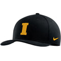 Iowa Hawkeyes black Block I Cap
