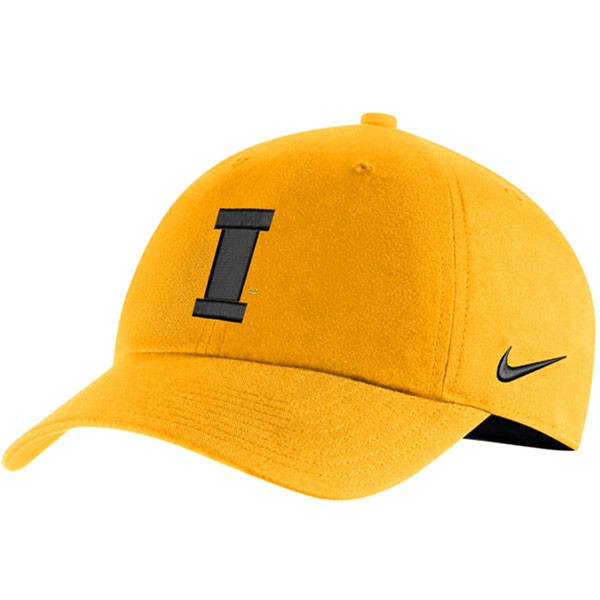 Iowa Hawkeyes Gold Block I Cap