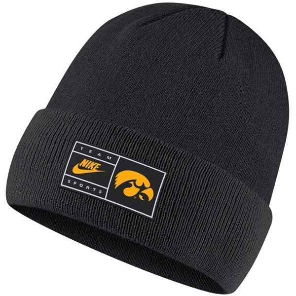 Iowa Hawkeyes Cuffed Beanie