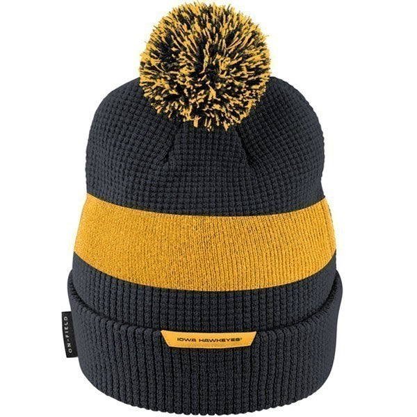 Iowa Hawkeyes Pom Beanie