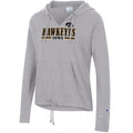 Iowa Hawkeyes Women's Grey Hoodie