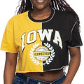 Iowa Hawkeyes Women's Colorblock Tee