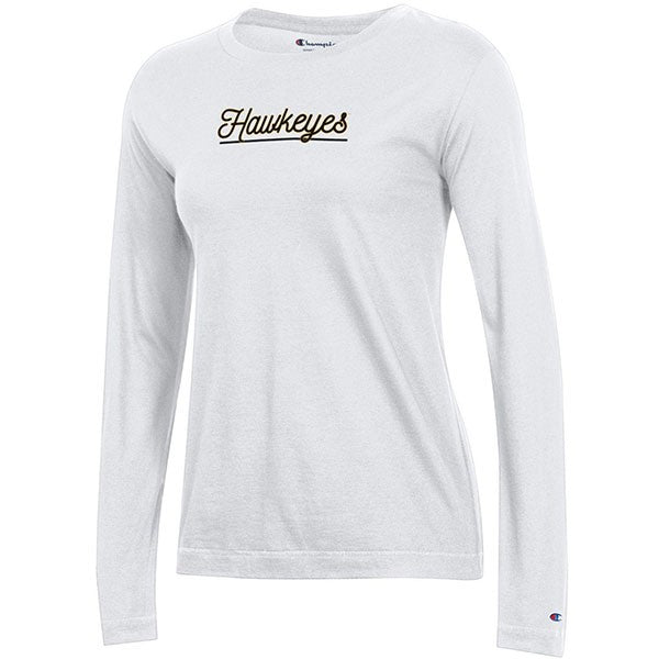 Iowa Hawkeyes Women's University White Top