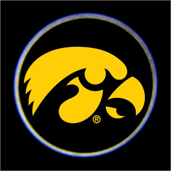 Iowa Hawkeyes LED Car Door Light