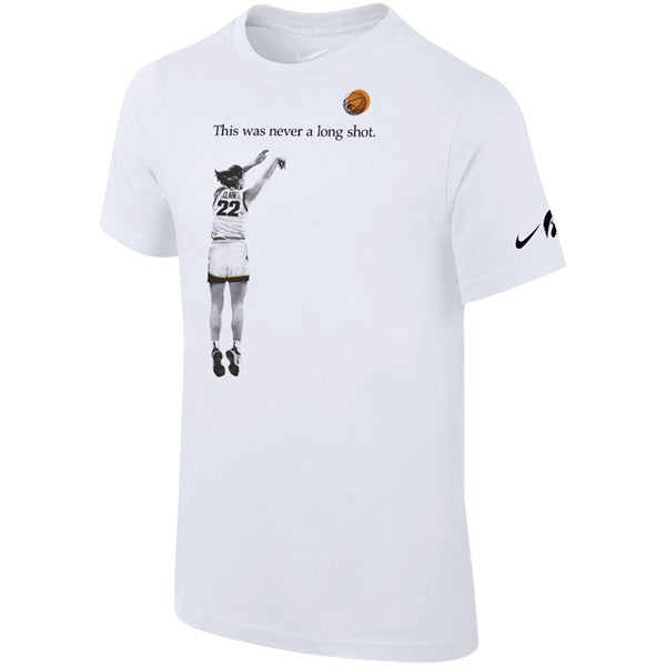 Iowa Hawkeyes Caitlin Clark Long Shot Tee