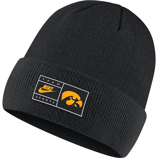Iowa Hawkeyes Cuffed Beanie
