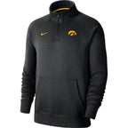 Iowa Hawkeyes Fleece Top - Quarter Zip