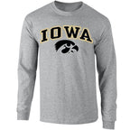 Iowa Hawkeyes Arch Logo Long Sleeve Tee