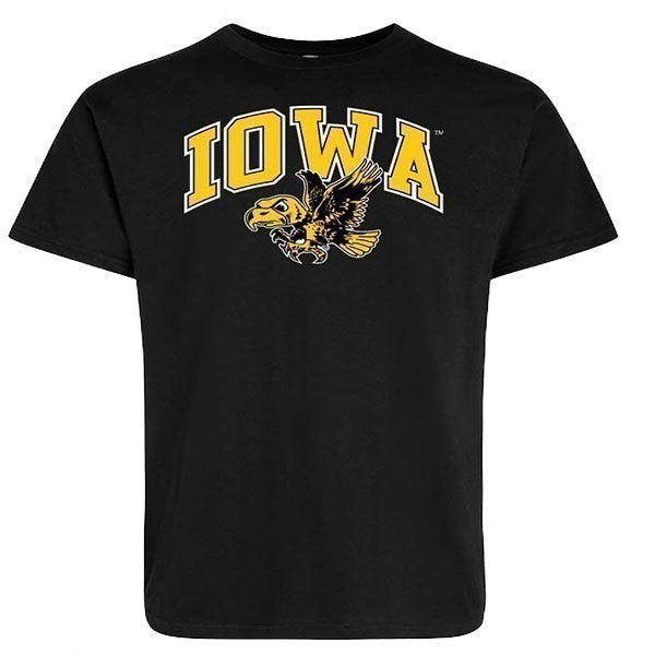 Iowa Hawkeyes Arch Logo Vintage Short Sleeve Tee