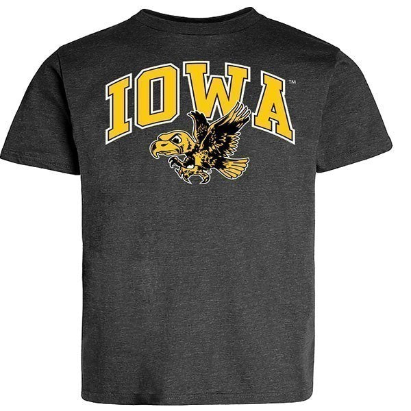 Iowa Hawkeyes Arch Logo Vintage Short Sleeve Tee