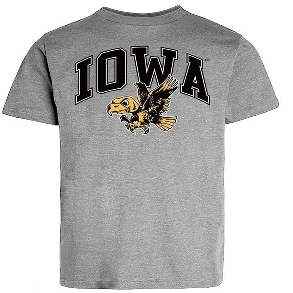 Iowa Hawkeyes Arch Logo Vintage Short Sleeve Tee