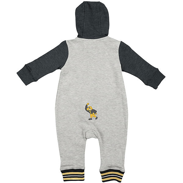 Iowa Hawkeyes Infant Axel Hooded Romper