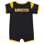 Iowa Hawkeyes All Day Football Romper