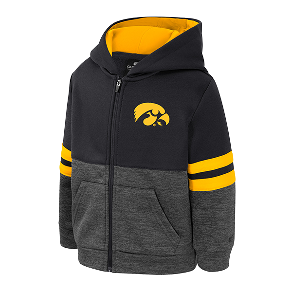 Iowa Hawkeyes Toddler BANDIT FZ HOOD