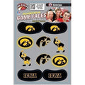 Iowa Hawkeyes Combo Tattoo Set