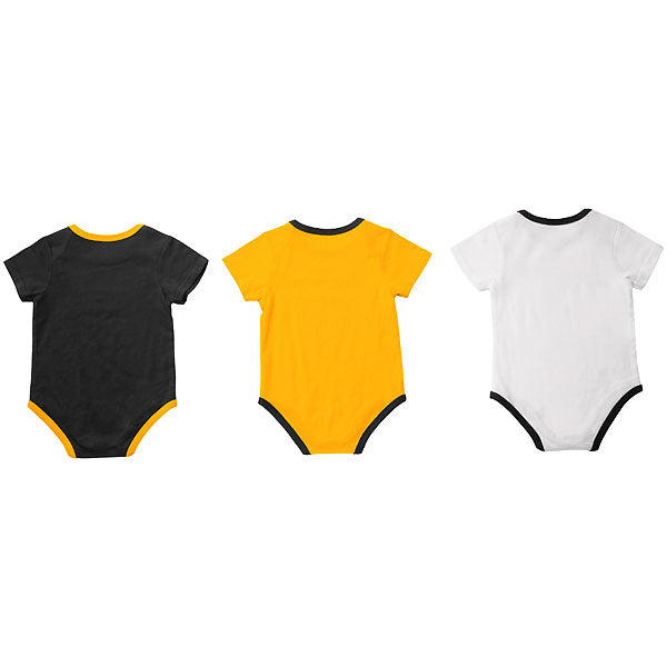 Iowa Hawkeyes Infant Sandcastle Onsie - 3 Pack