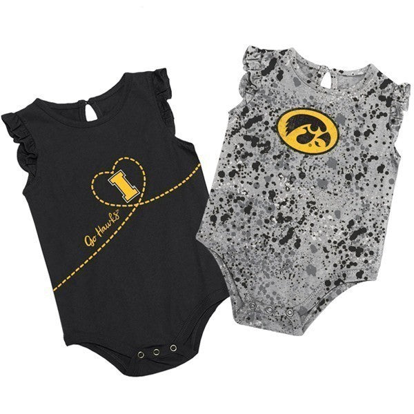 Iowa Hawkeyes Infant Sweet Pea Onesie Set