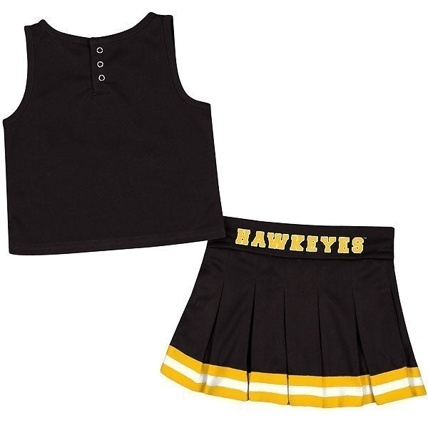 Iowa Hawkeyes Toddler Carousel Cheerleader Set