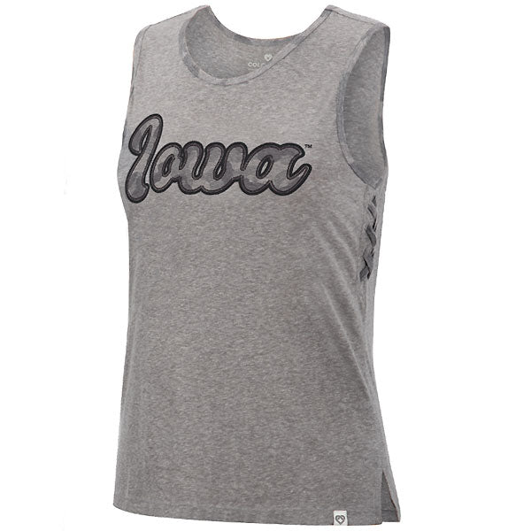 Iowa Hawkeyes Women's Azul Marcada Tank