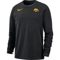 Iowa Hawkeyes Dry Crew Top - Black
