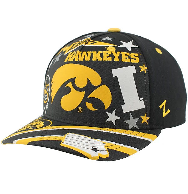 IOWA HAWKEYES CRAYSTAR YOUTH ADJUSTABLE HAT