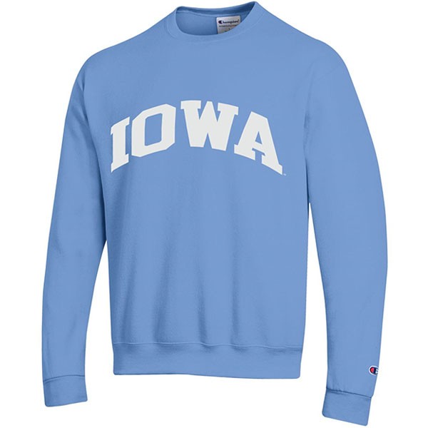 Iowa Hawkeyes Power Blend Twill Sweat - Blue