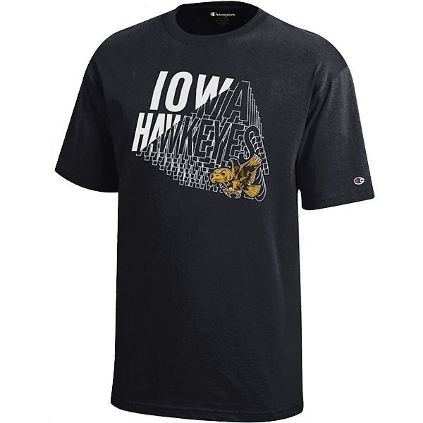 Iowa Hawkeyes Youth Jersey Black Tee