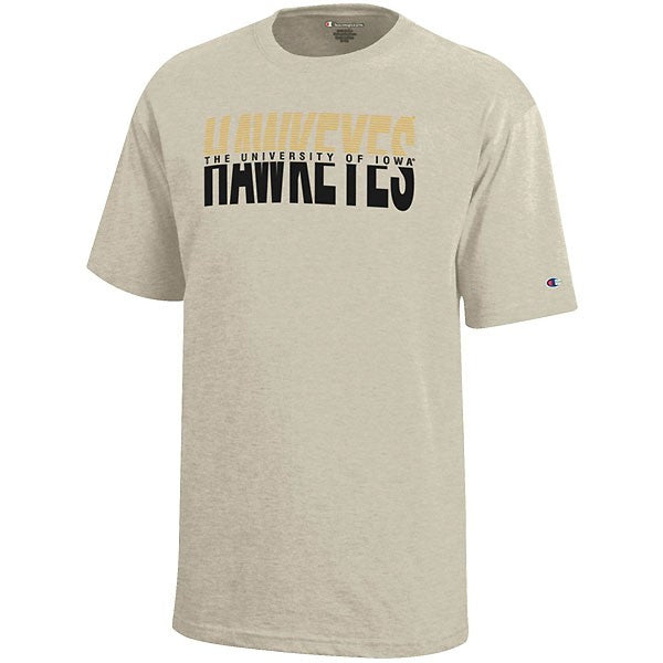 Iowa Hawkeyes Youth Jersey Oatmeal Tee