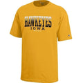 Iowa Hawkeyes Youth Jersey Gold Tee