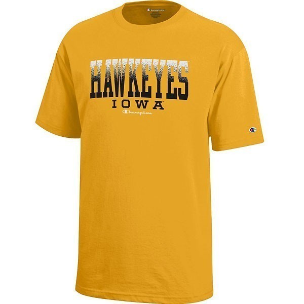 Iowa Hawkeyes Youth Jersey Gold Tee