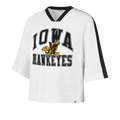 IOWA HAWKEYES WOMEN'S VINTAGE BIG OVERARCH TOP