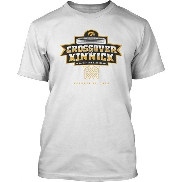 Iowa Hawkeyes Women's Basketball Crossover Tee