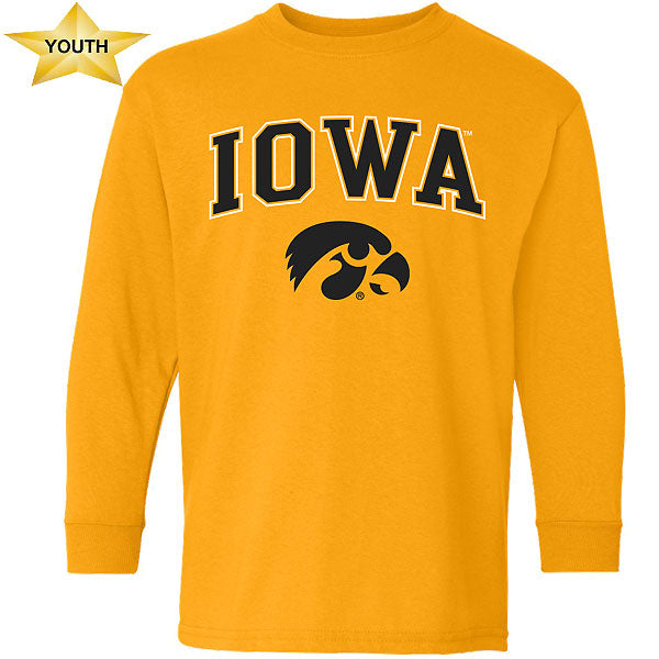 Iowa Hawkeyes Youth Long Sleeve Tee