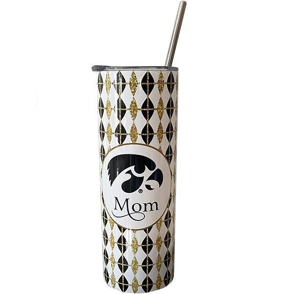 Iowa Hawkeyes Mom Tumbler