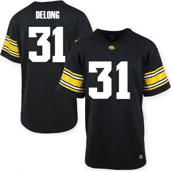 Iowa Hawkeyes Custom Youth Football Player Jersey