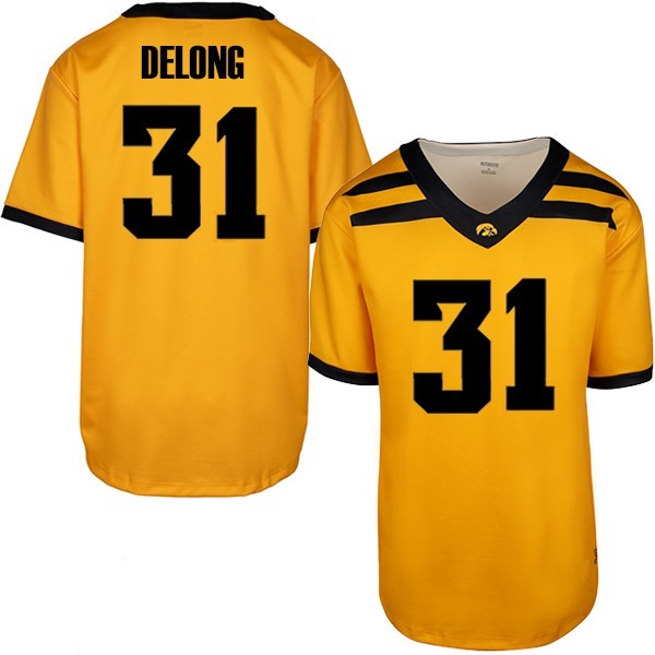 Iowa Hawkeyes Custom Youth Football Player Jersey