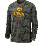 Iowa Hawkeyes Veterans Day Tee - Long Sleeve