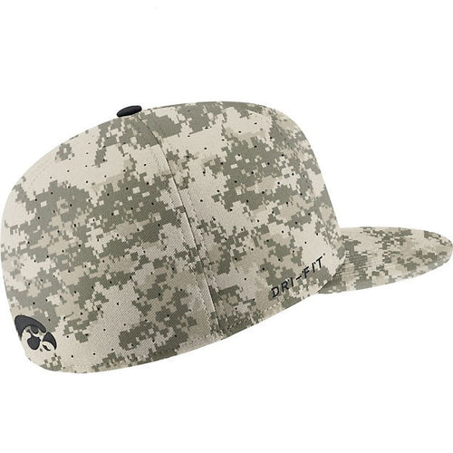 Iowa Hawkeyes Baseball Aero Bill Camo Hat
