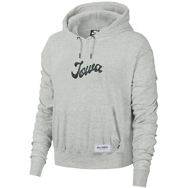 Iowa Hawkeyes Women's Gym Vintage Hoodie