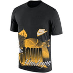 Iowa Hawkeyes Basketball Hoop Tee