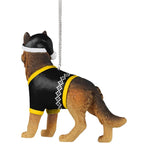 Iowa Hawkeyes German Shepard Ornament