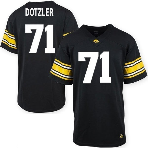 Iowa Hawkeyes Custom Football Player Jersey